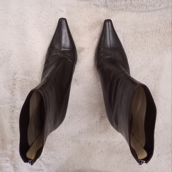 Jimmy Choo Agathe Buttery Soft Supple Italian Leather Quiet Luxury Ankle Boot - Picture 7 of 13